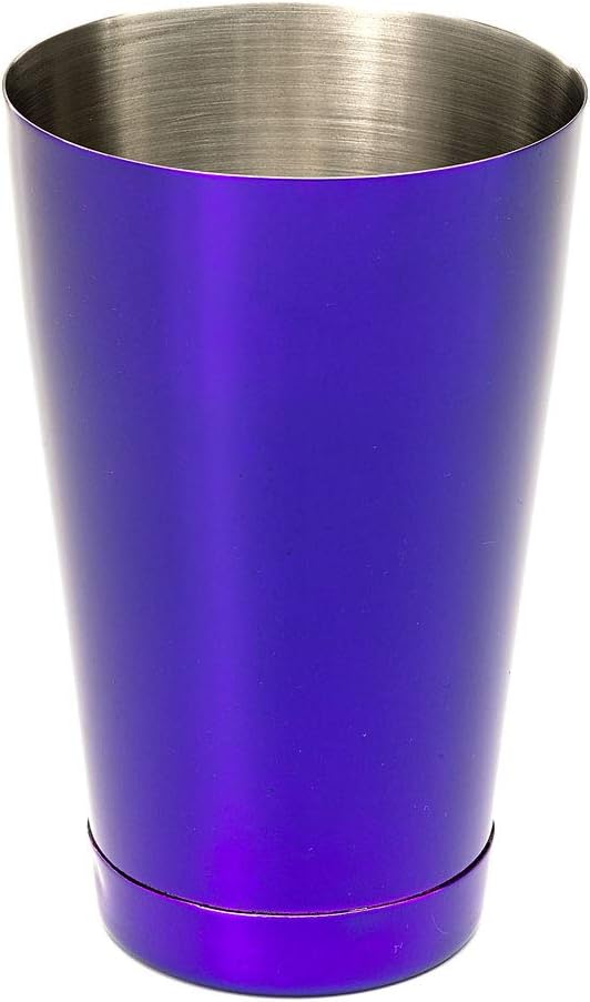 Barfly Cocktail Tin, Small 18 oz (532 ml), Purple
