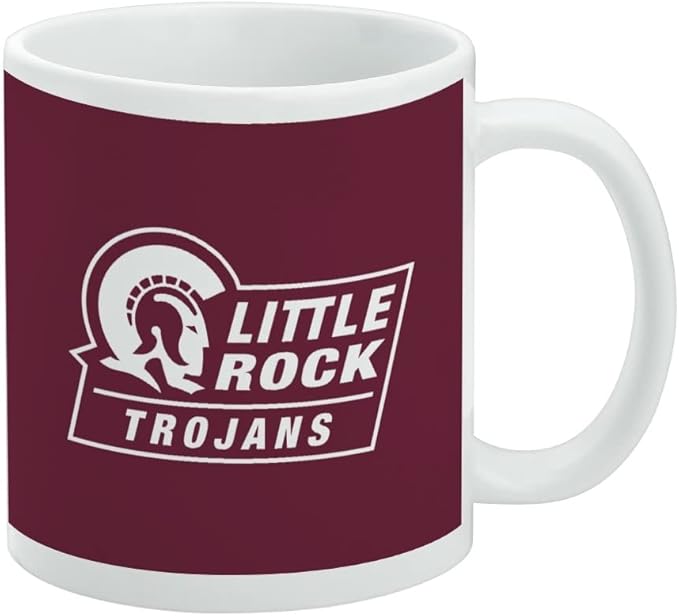 University of Arkansas at Little Rock Primary Logo Ceramic Coffee Mug, Novelty Gift Mugs for Coffee, Tea and Hot Drinks, 11oz, White