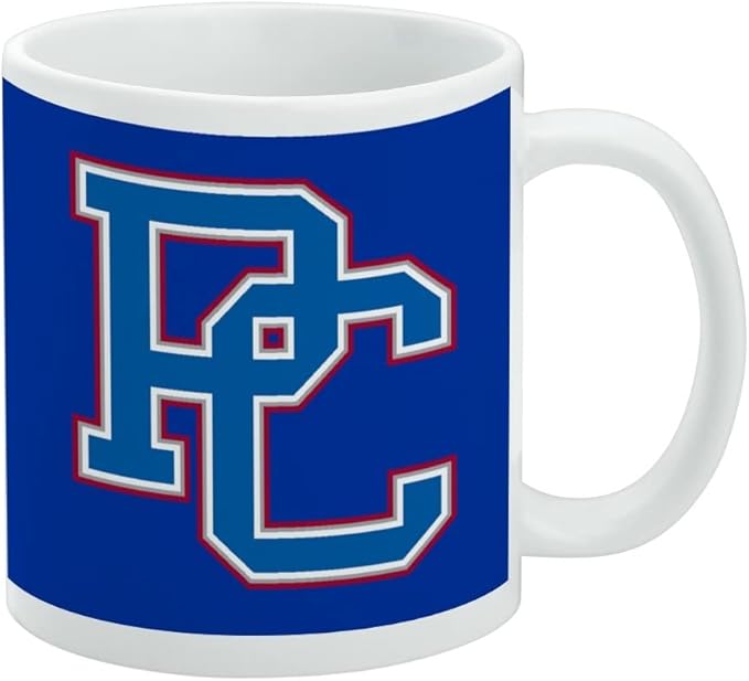 Presbyterian College Primary Logo Ceramic Coffee Mug, Novelty Gift Mugs for Coffee, Tea and Hot Drinks, 11oz, White