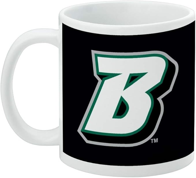 Binghamton University Logo Ceramic Coffee Mug, Novelty Gift Mugs for Coffee, Tea and Hot Drinks, 11oz, White
