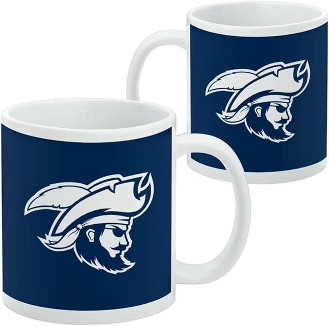 Charleston Southern University Primary Logo Ceramic Coffee Mug, Novelty Gift Mugs for Coffee, Tea and Hot Drinks, 11oz, White