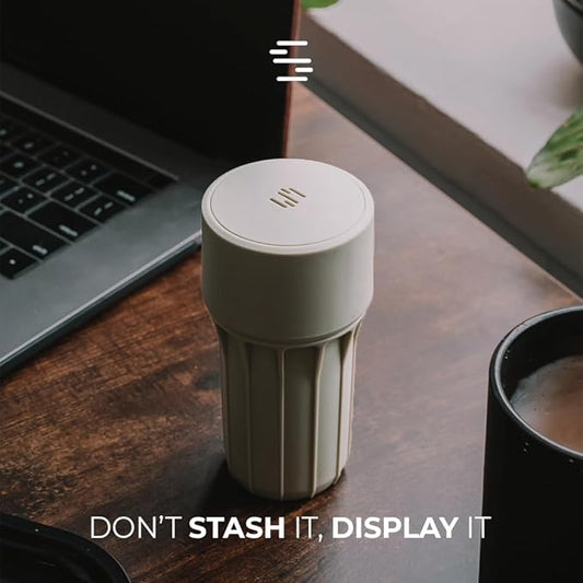 Staze Preserve Vacuum Sealed Storage Jars (148ml) | Smell Proof Containers | Herb Storage & Food Storage Container with Protection - (Foam)