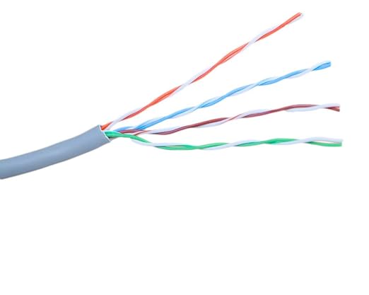 VIVO 1,000ft Bulk Cat6 Wire, CCA Ethernet Cable, 23 AWG, UTP Pull Box, LAN Network, Gray, CABLE-V004