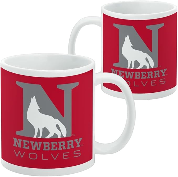Newberry College Primary Logo Ceramic Coffee Mug, Novelty Gift Mugs for Coffee, Tea and Hot Drinks, 11oz, White