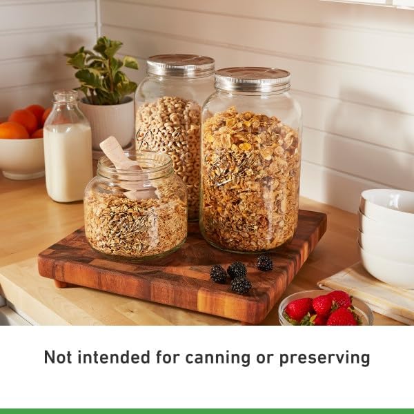 Ball Decorative Glass Mason Jar Variation (128 Ounce (Pack of 8))