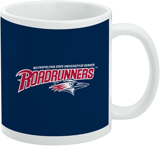 Metro State Primary Logo Ceramic Coffee Mug, Novelty Gift Mugs for Coffee, Tea and Hot Drinks, 11oz, White