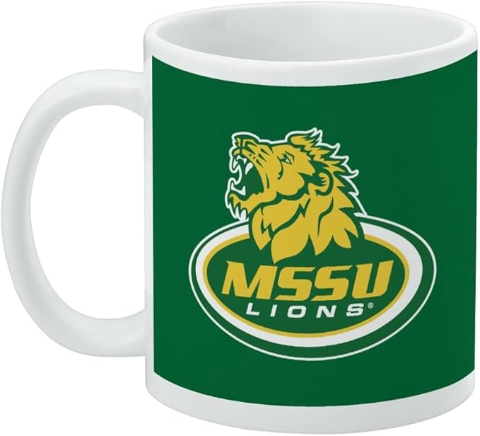 Missouri Southern State University Primary Logo Ceramic Coffee Mug, Novelty Gift Mugs for Coffee, Tea and Hot Drinks, 11oz, White