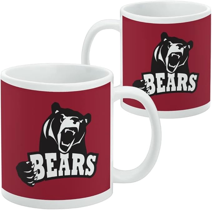 Lenoir-Rhyne University Primary Logo Ceramic Coffee Mug, Novelty Gift Mugs for Coffee, Tea and Hot Drinks, 11oz, White
