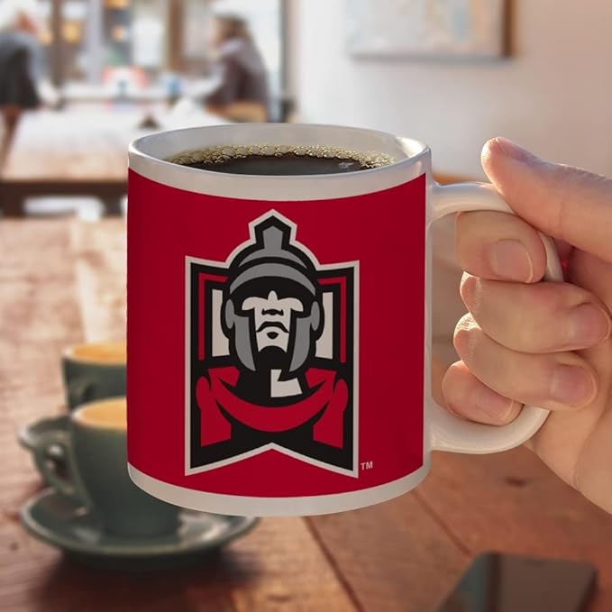 East Stroudsburg University of Pennsylvania Primary Logo Ceramic Coffee Mug, Novelty Gift Mugs for Coffee, Tea and Hot Drinks, 11oz, White