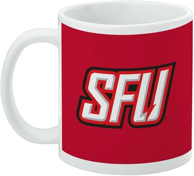 Saint Francis University Primary Logo Ceramic Coffee Mug, Novelty Gift Mugs for Coffee, Tea and Hot Drinks, 11oz, White