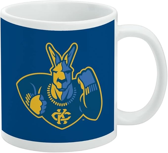 University of Missouri - Kansas City Primary Logo Ceramic Coffee Mug, Novelty Gift Mugs for Coffee, Tea and Hot Drinks, 11oz, White