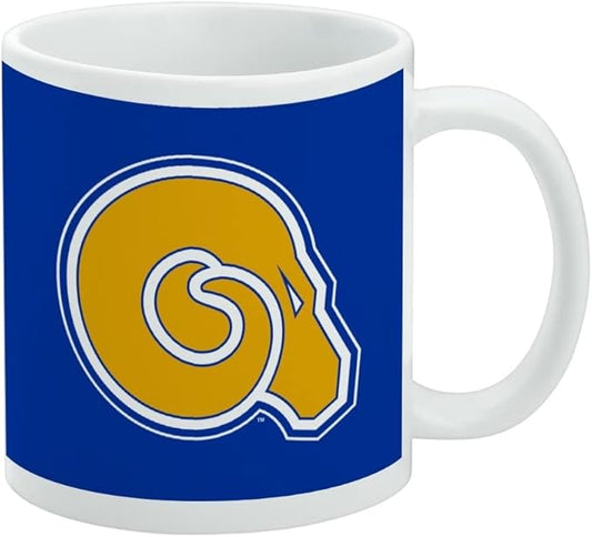 Albany State University Primary Logo Ceramic Coffee Mug, Novelty Gift Mugs for Coffee, Tea and Hot Drinks, 11oz, White