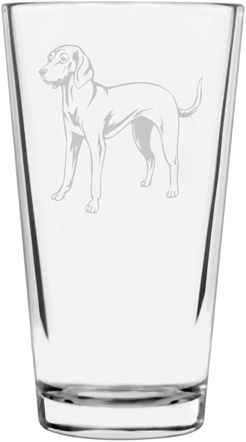 Vizsla Custom Personalized Dog Themed Etched All Purpose 16oz Pint Glass