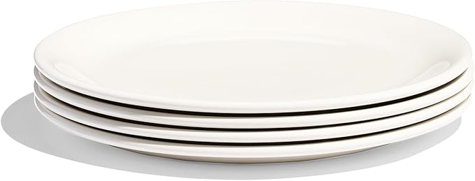 Made In Cookware - Set of 4 - Appetizer Plates - White - Porcelain England