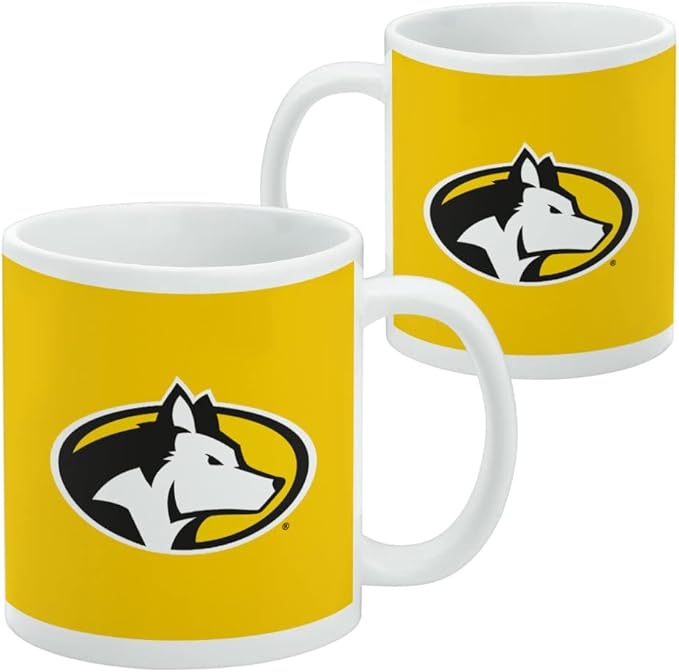 Michigan Tech Primary Logo Ceramic Coffee Mug, Novelty Gift Mugs for Coffee, Tea and Hot Drinks, 11oz, White