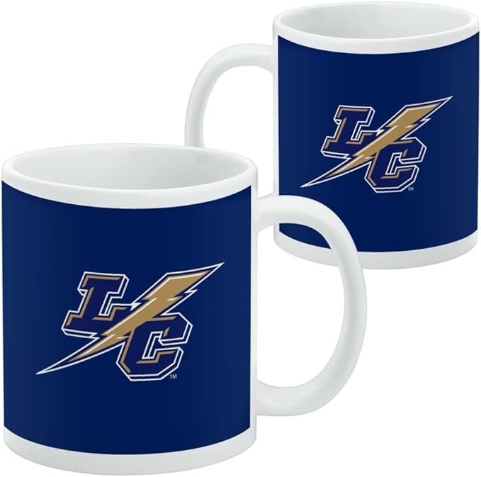 Lehman College Primary Logo Ceramic Coffee Mug, Novelty Gift Mugs for Coffee, Tea and Hot Drinks, 11oz, White
