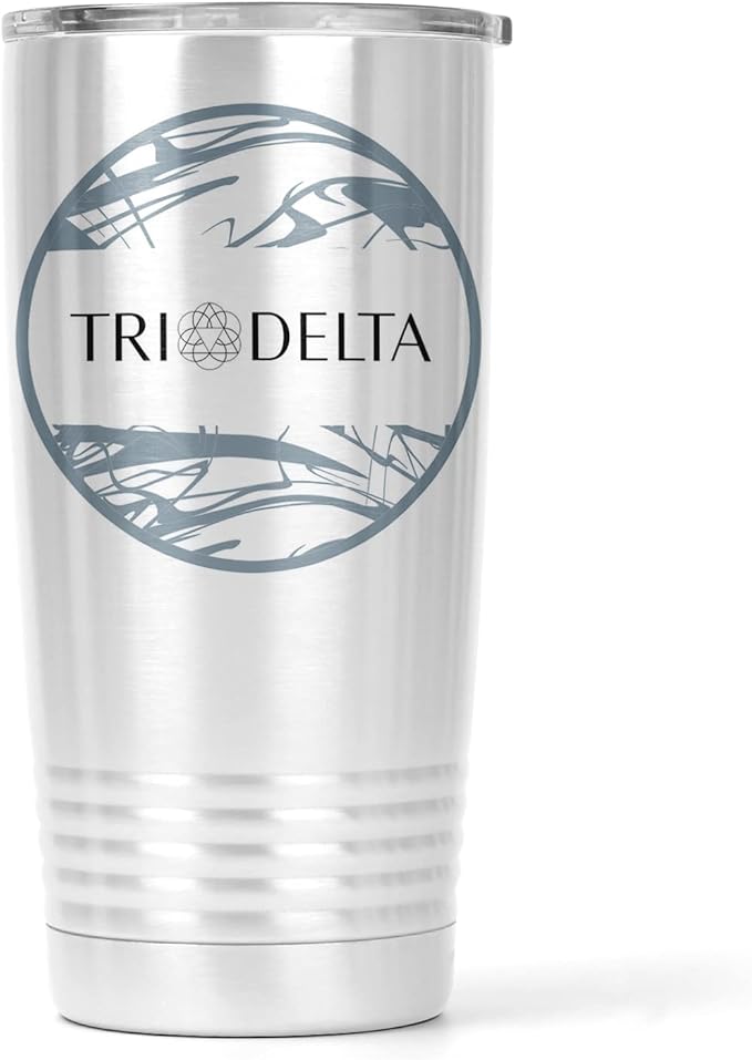 Sorority Stainless Steel Tumbler - 20oz - Ringed Base (#4)