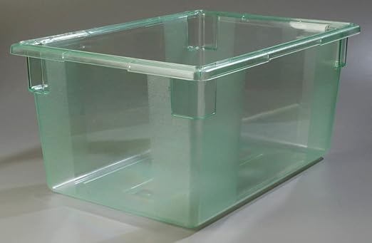 Carlisle FoodService Products CFS 10623C09 StorPlus Color-Coded Food Box Storage Container Only, 16.6 Gallon, 26" x 18" x 12", Green (Pack of 3)