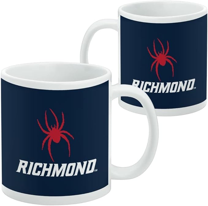 U of Richmond Primary Logo Ceramic Coffee Mug, Novelty Gift Mugs for Coffee, Tea and Hot Drinks, 11oz, White