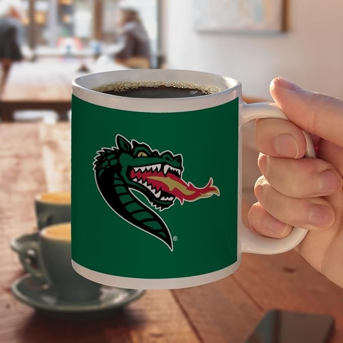 Alabama at Birmingham Primary Logo Ceramic Coffee Mug, Novelty Gift Mugs for Coffee, Tea and Hot Drinks, 11oz, White