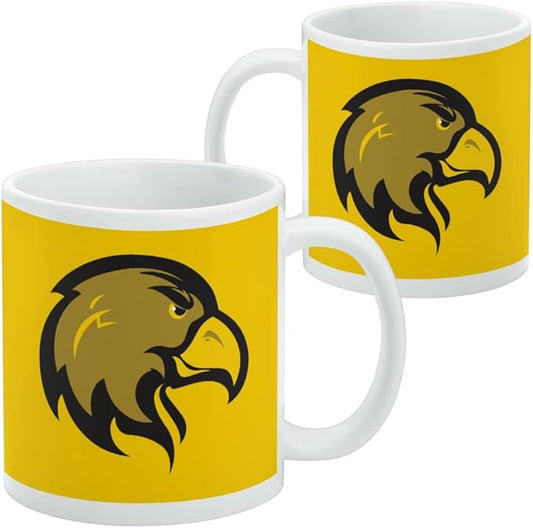 California State University Los Angeles Primary Logo Ceramic Coffee Mug, Novelty Gift Mugs for Coffee, Tea and Hot Drinks, 11oz, White