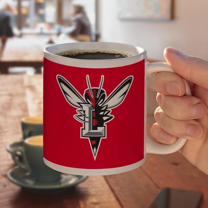 University of Lynchburg Primary Logo Ceramic Coffee Mug, Novelty Gift Mugs for Coffee, Tea and Hot Drinks, 11oz, White
