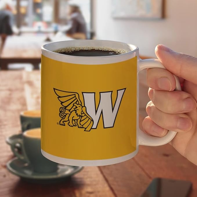 Missouri Western State University Primary Logo Ceramic Coffee Mug, Novelty Gift Mugs for Coffee, Tea and Hot Drinks, 11oz, White