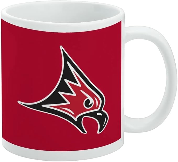 University of Wisconsin - River Falls Primary Logo Ceramic Coffee Mug, Novelty Gift Mugs for Coffee, Tea and Hot Drinks, 11oz, White