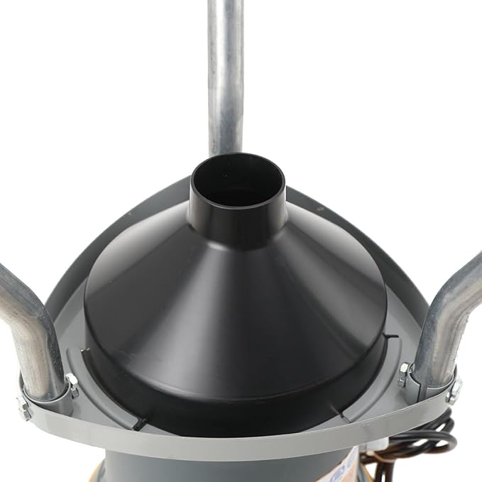 6.6gal Electric Grain Mill, Dry Food Mill, Farm Home Wheat Grinder for Spice Rice Feed Flour Cereals, w/ 5 Sizes Sieves & Tripod
