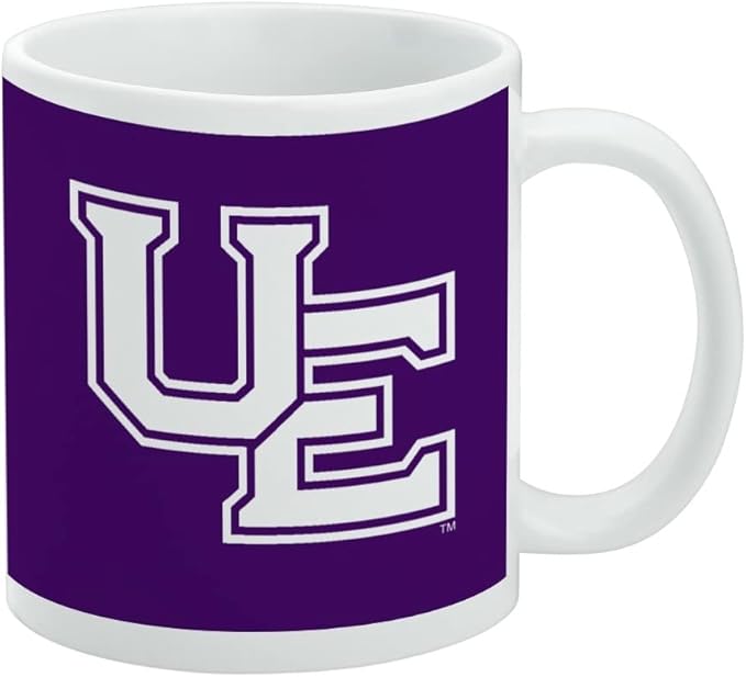 University of Evansville Primary Logo Ceramic Coffee Mug, Novelty Gift Mugs for Coffee, Tea and Hot Drinks, 11oz, White