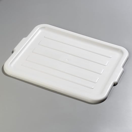 Carlisle FoodService Products 4401223 Comfort Curve Universal Bus/Utility Box Lid, 15" x 20", Gray (Pack of 12)