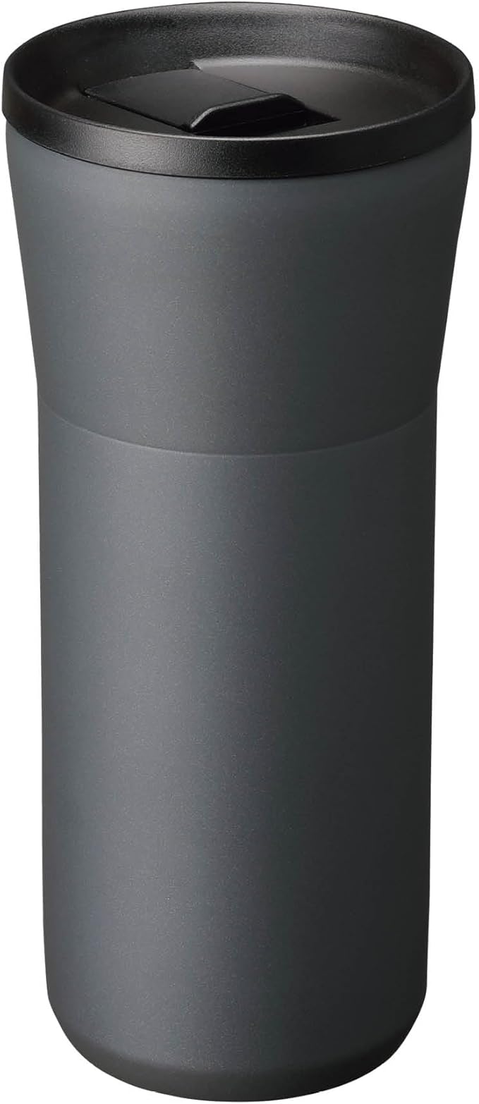KYOCERA 17 oz Ceramic Coated Tumbler with Lid - Dark Gray