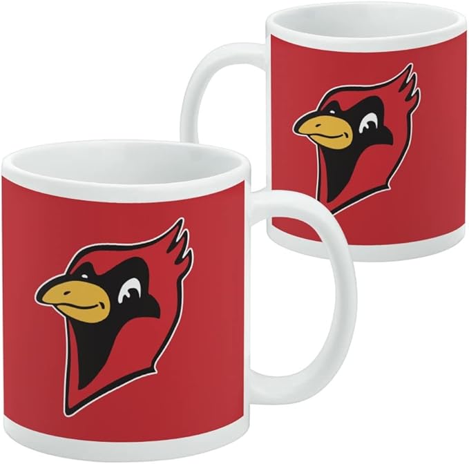 Otterbein University Primary Logo Ceramic Coffee Mug, Novelty Gift Mugs for Coffee, Tea and Hot Drinks, 11oz, White