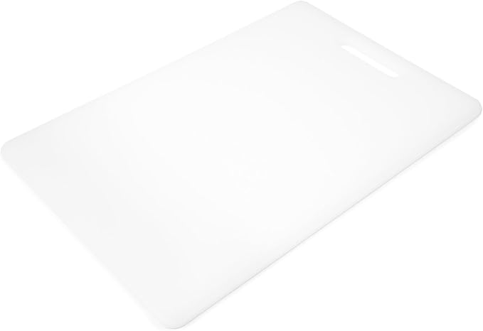Fox Run Polyethylene Plastic Thick Bar Cutting Board, 11" x 17"