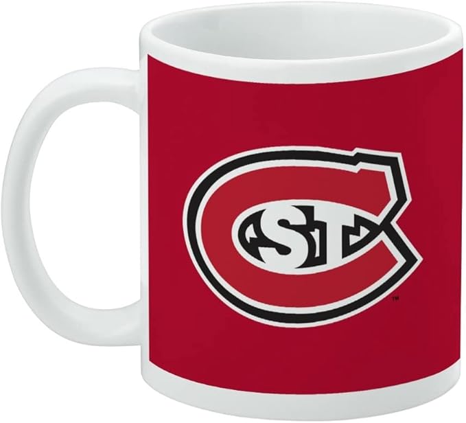St. Cloud State University Primary Logo Ceramic Coffee Mug, Novelty Gift Mugs for Coffee, Tea and Hot Drinks, 11oz, White