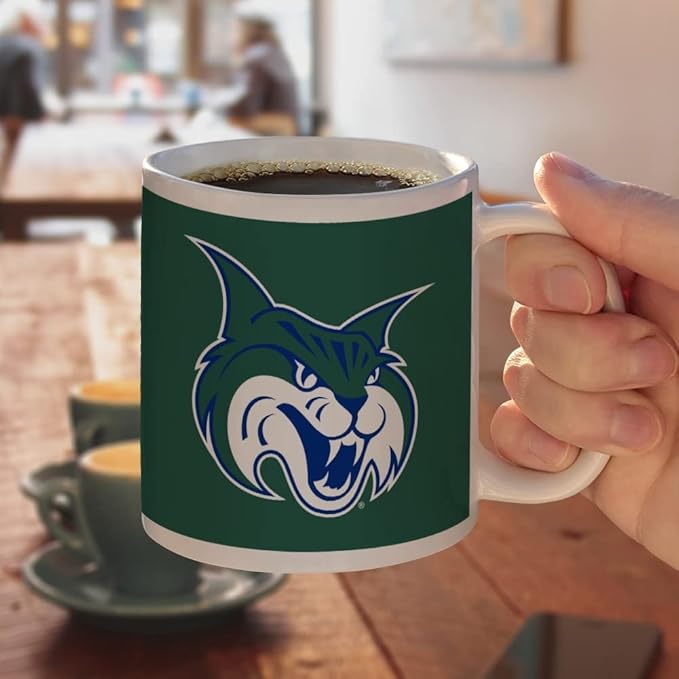 Georgia College Primary Logo Ceramic Coffee Mug, Novelty Gift Mugs for Coffee, Tea and Hot Drinks, 11oz, White