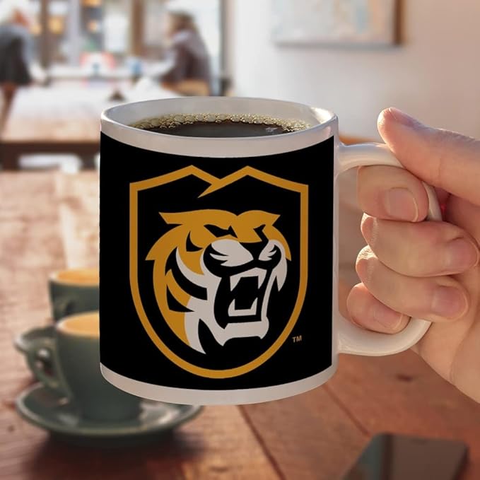 Colorado College Primary Logo Ceramic Coffee Mug, Novelty Gift Mugs for Coffee, Tea and Hot Drinks, 11oz, White