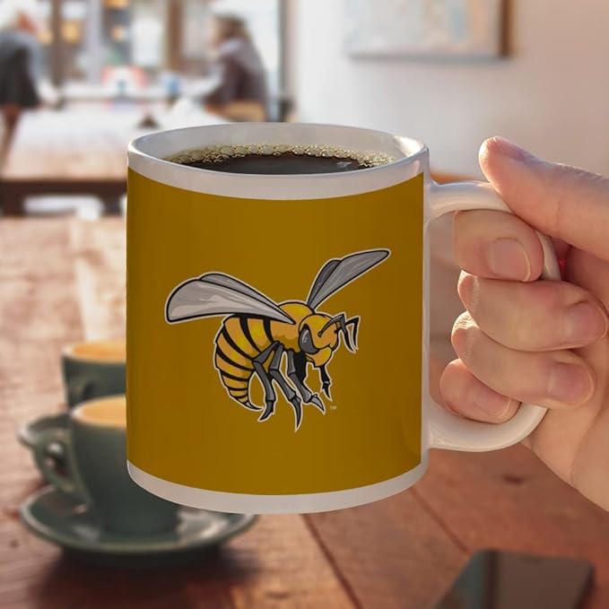 Alabama Sate Primary Logo Ceramic Coffee Mug, Novelty Gift Mugs for Coffee, Tea and Hot Drinks, 11oz, White
