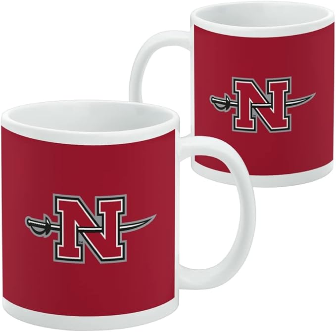 Nicholls State University Primary Logo Ceramic Coffee Mug, Novelty Gift Mugs for Coffee, Tea and Hot Drinks, 11oz, White