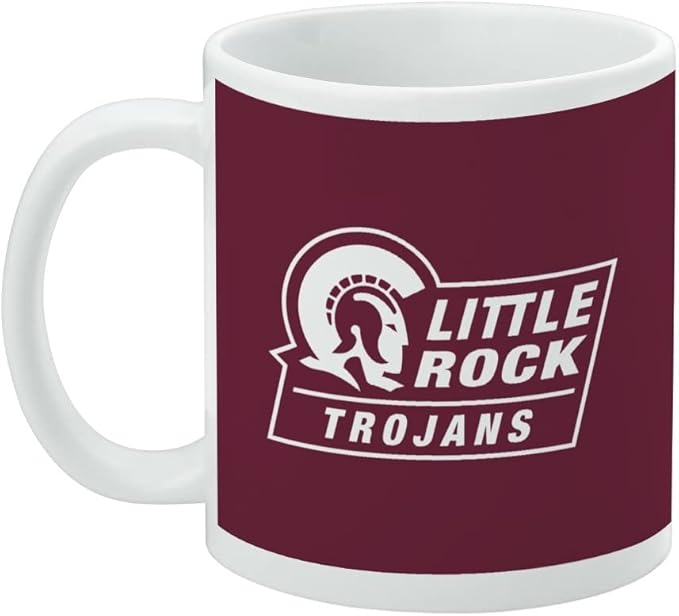 University of Arkansas at Little Rock Primary Logo Ceramic Coffee Mug, Novelty Gift Mugs for Coffee, Tea and Hot Drinks, 11oz, White