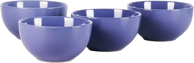 Color Wave Stoneware 16pc Dinnerware Set, Light Blue