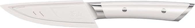 Cangshan HELENA Series German Steel Forged 3.5" Paring Knife with Sheath (White)