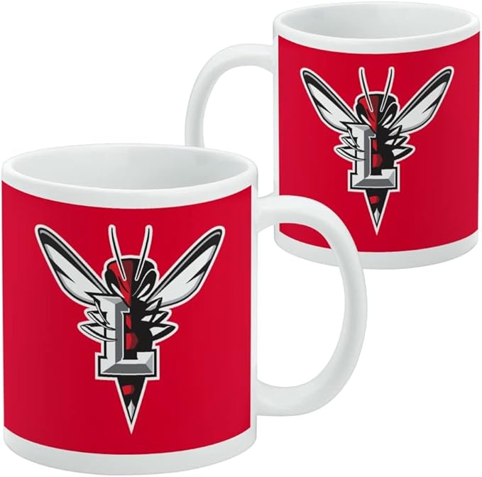 University of Lynchburg Primary Logo Ceramic Coffee Mug, Novelty Gift Mugs for Coffee, Tea and Hot Drinks, 11oz, White