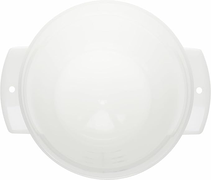 Carlisle FoodService Products Storplus Round Food Storage Container with Stackable Design for Catering, Buffets, Restaurants, Polyethylene (Pe), 4 Quart, White