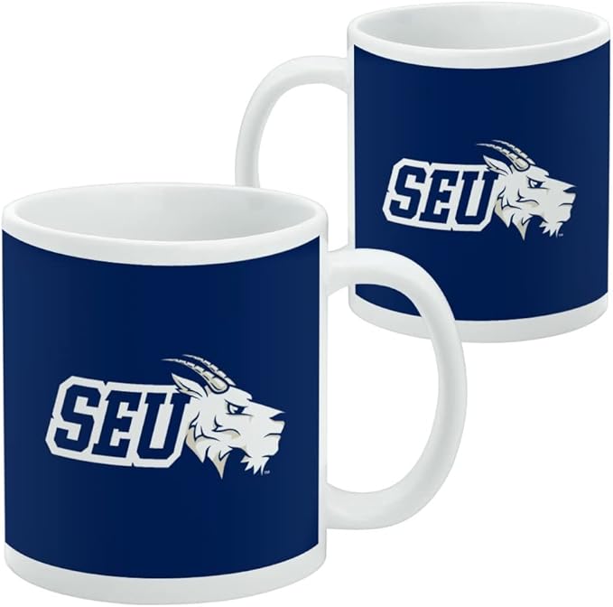 St. Edward's University Primary Logo Ceramic Coffee Mug, Novelty Gift Mugs for Coffee, Tea and Hot Drinks, 11oz, White