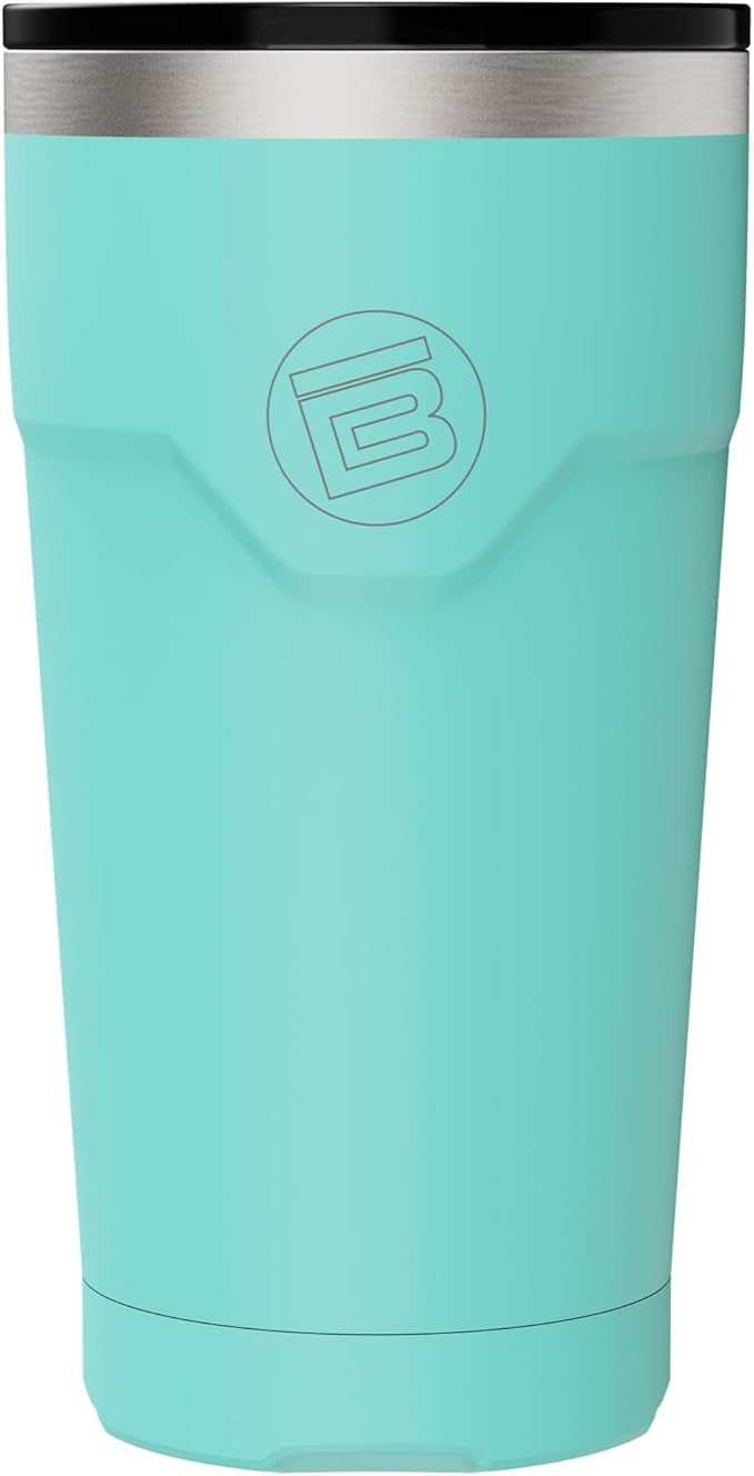 BOTE MagnePod Drinkware Insulated Drink Tumbler includes Lid with Straw Magnetically attaches to Compatible SUPs Kayaks Floats Hangouts 20 oz Multiple Colors