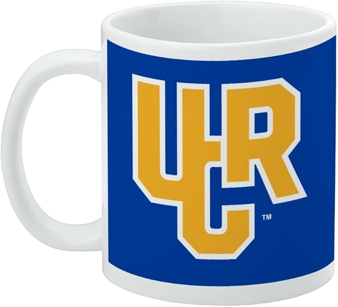 University of California, Riverside Primary Logo Ceramic Coffee Mug, Novelty Gift Mugs for Coffee, Tea and Hot Drinks, 11oz, White