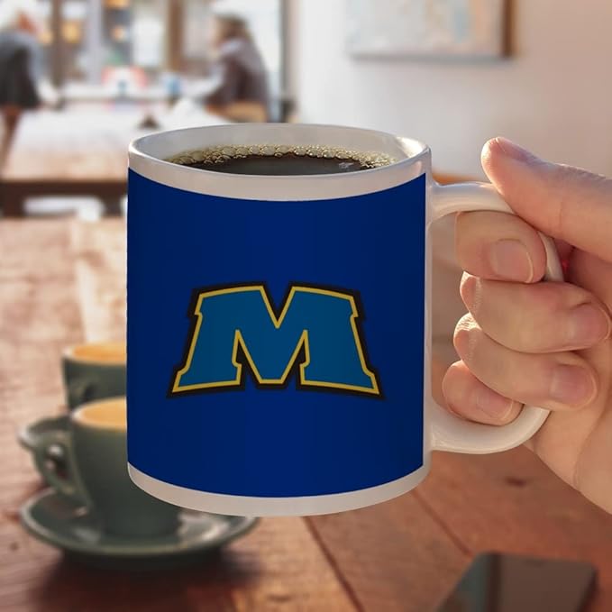 Morehead State University Eagles Logo Ceramic Coffee Mug, Novelty Gift Mugs for Coffee, Tea and Hot Drinks, 11oz, White