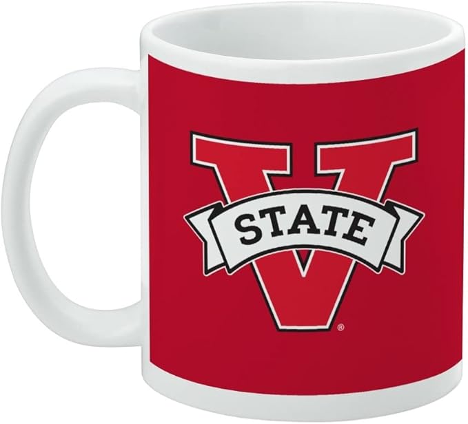 Valdosta Primary Logo Ceramic Coffee Mug, Novelty Gift Mugs for Coffee, Tea and Hot Drinks, 11oz, White