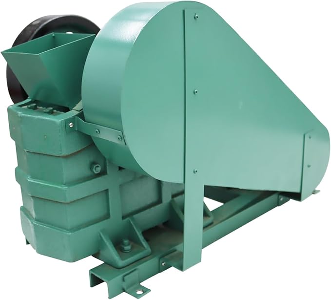 Mini Jaw Crusher Rock Crusher Stone Crusher Machine Jaw Crushing Machine Electric Sahtter Grinder for Coal Iron Ore 220v 1.5kw